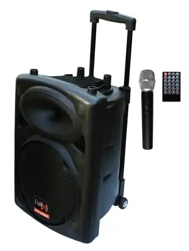 Die beste PA Anlage E-Lektron EL25-M 500W inkl. Funkmikrofon 2026 Test Bestseller PA Anlage E-Lektron EL25-M 500W inkl. Funkmikrofon