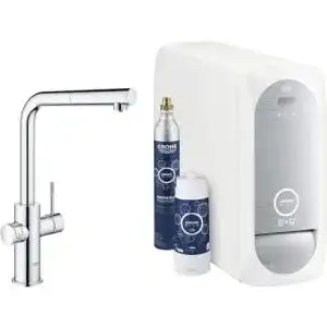 Sodaarmatur Grohe Blue Home Starter Kit, mit Filterfunktion, WiFi