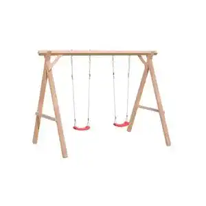 Schaukelgestell Holz Gartenpirat Lärche Typ 1.2 Doppelschaukel