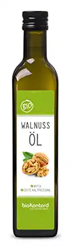 Bio-Walnussöl bioKontor Walnussöl BIO kaltgepresst 500ml nativ