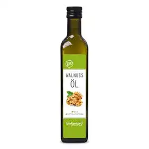 Walnussöl bioKontor BIO kaltgepresst 500ml I nativ, 1. Kaltpressung