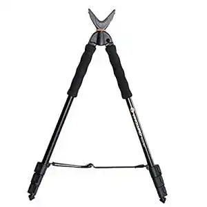 Zweibein Vanguard Zielstock , schwarz, Von 56,5 bis 157,5 cm