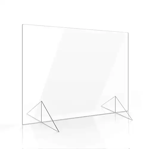 Spuckschutz 100×75 Apalis Spuckschutz Plexiglas Aufsteller