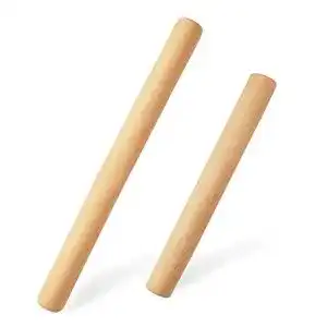 Nudelholz LEMCASE Teigroller Buchenholz, 2 Stück Set