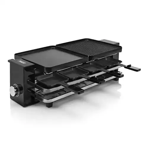 Raclette Princess Piano, für bis zu 8 Personen, multifunktional