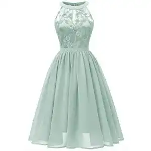 Abendkleid kurz Odizli Abendkleider Elegant für Hochzeit Damen 50er