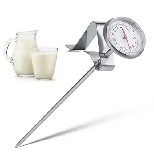 Milchthermometer VBESTLIFE Edelstahl Milch Thermometer