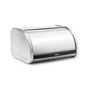 Brotkasten (Edelstahl) Brabantia 348907 Single Brotkasten, Mattiert