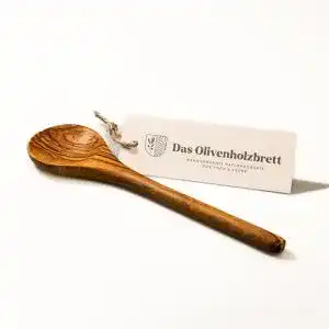 Kochlöffel (Olivenholz) das Olivenholzbrett, Kochlöffel lang