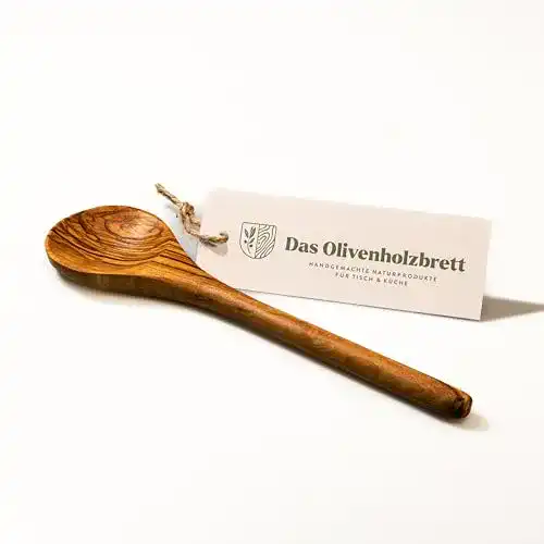 Kochlöffel (Olivenholz) das Olivenholzbrett, Kochlöffel lang