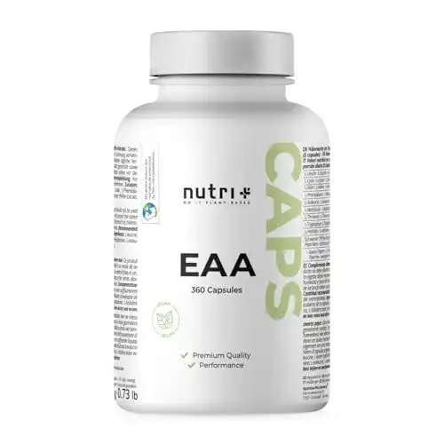 EAA-Kapseln Nutri + EAA Kapseln, 360 Mega Caps à 750mg