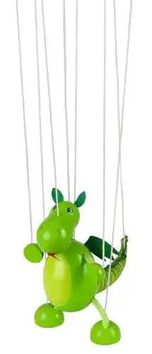 Marionette goki 51754 Dinosaurier Puppe