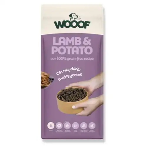 Die beste WOOOF-Hundefutter WOOOF Lamm und Kartoffel 18kg 2026 Test Bestseller WOOOF-Hundefutter WOOOF Lamm und Kartoffel 18kg