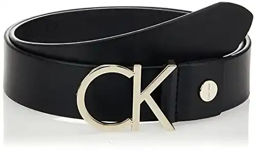 Gürtel Calvin Klein Damen CK ADJ.Logo Belt 3.5CM, Schwarz