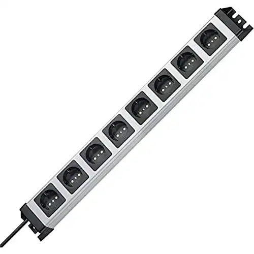 Steckdosenleiste 8-fach Kopp 226920014 Powerversal, 8-fach, IP 20