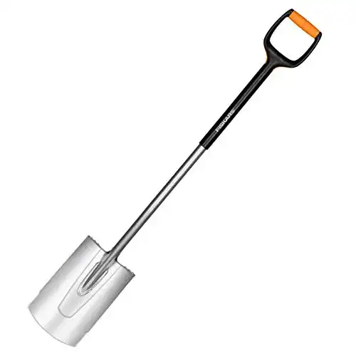 Spaten Fiskars Gärtner für weiche, steinarme Böden, Rund, 120 cm