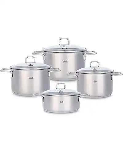 Fissler-Topfset Fissler Hamburg / Edelstahl-Topfset, 4-teilig
