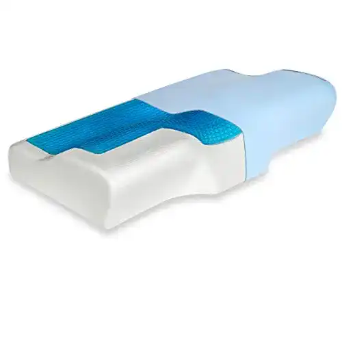 Kühlendes Kopfkissen Vitabo mit Gel-Auflage, ergonomisch