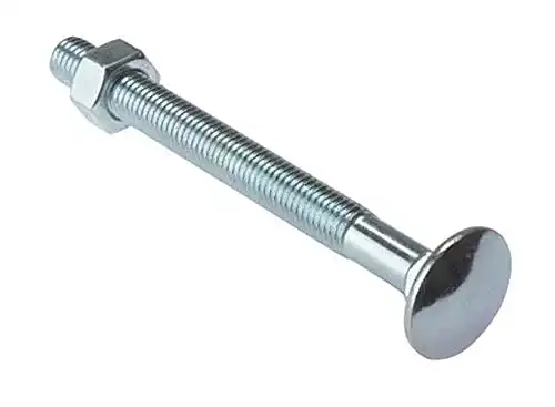 Schlossschrauben Bulk Hardware bh04826 M6 x 100 mm, 10 Stück