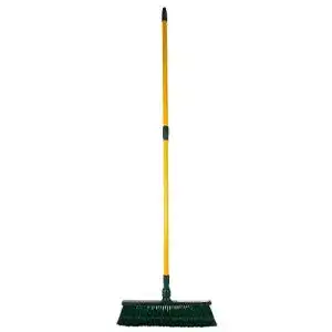 Besen Sauber Meister Krallen 45cm, mit Teleskopstiel