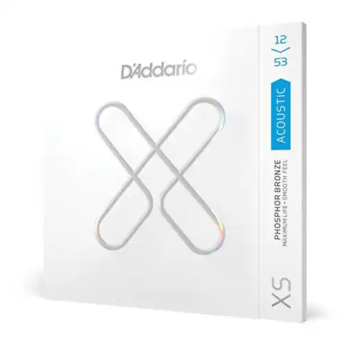 Westerngitarre Saiten D’Addario Gitarrensaiten, Light, 12-53