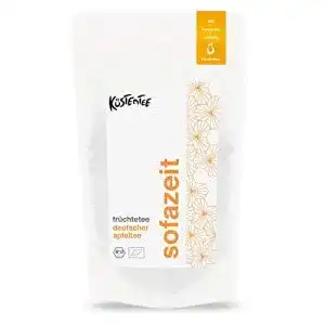 Apfeltee Küstentee “sofazeit” BIO Apfel Früchtetee lose (90g)