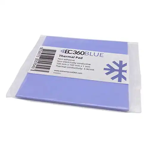 Die beste Wärmeleitpad EC360 ® Blue 5W/mK (100 x 100 x 1,0 mm) 2026 Test Bestseller Wärmeleitpad EC360 ® Blue 5W/mK (100 x 100 x 1,0 mm)