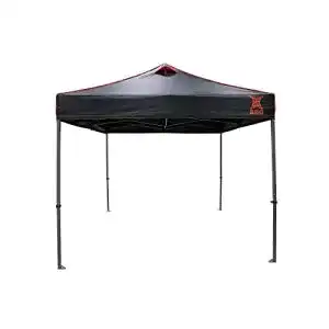 Grillpavillon PARAMONDO Grillzelt Premium Plus, 3 x 3 m schwarz