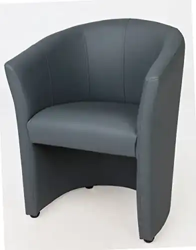 Lounge-Sessel H&S Design Cocktailsessel Sessel grau