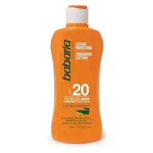 Babaria-Sonnencreme Babaria Leche Protector Solar Aloe F-20