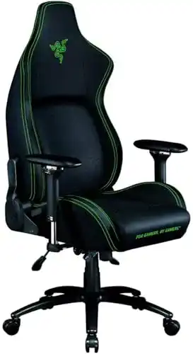 Gaming-Stuhl Razer Iskur, mit integrierter Lendenwirbelstütze