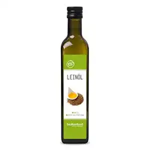 Leinöl bioKontor BIO 500ml I nativ und kaltgepresst