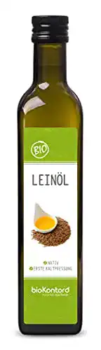 Leinöl bioKontor BIO 500ml I nativ und kaltgepresst