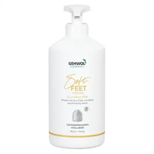 Fußcreme Lutateo GEHWOL Fusskraft Soft Feet, Hyaluron, 500 ml