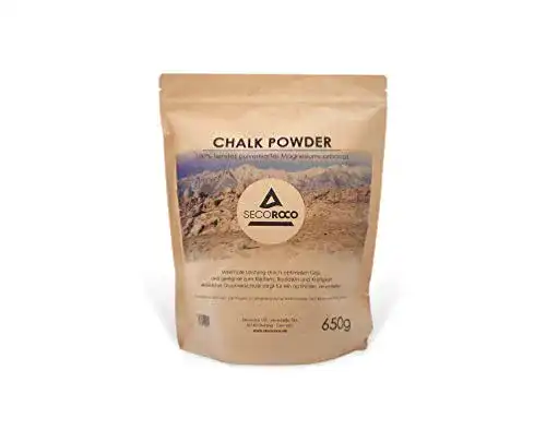 Magnesia Secoroco Chalk zum Klettern, 650g feines Chalk Powder