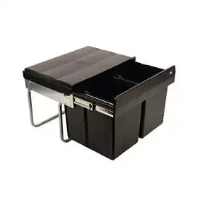Einbau-Abfalleimer Sanitop-Wingenroth niedrig, 2 x 15 l