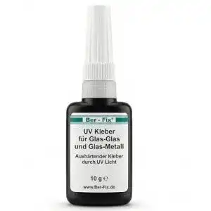 Klebstoff Ber-Fix UV Kleber DER Glaskleber 10g Mittelviskos