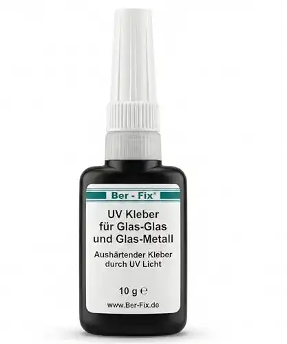 Klebstoff Ber-Fix UV Kleber DER Glaskleber 10g Mittelviskos