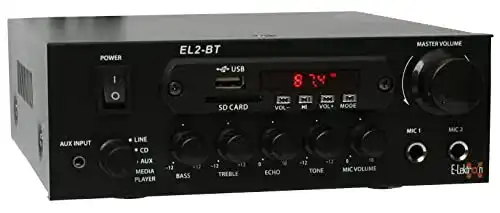 Die beste Stereo-Receiver E-Lektron EL-2BT HiFi Digital-Verstärker Bluetooth 2026 Test Bestseller Stereo-Receiver E-Lektron EL-2BT HiFi Digital-Verstärker Bluetooth