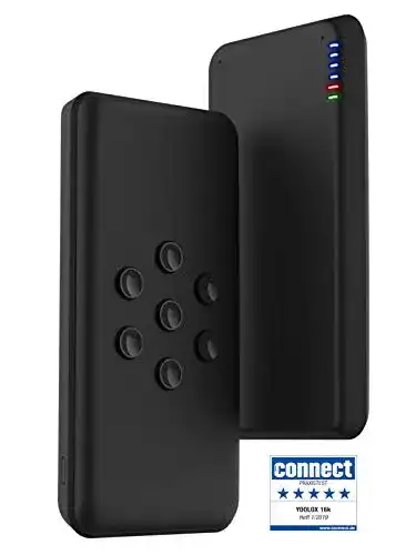 Qi-Powerbank YOOLOX 16k, 2nd Generation, Wireless, 16000 mAh