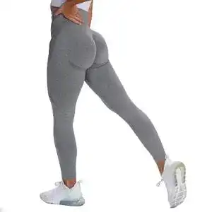 Sportleggings Generic für Damen High Waist Blickdicht Slim Fit