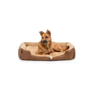 Hundebett für große Hunde lionto Hundebett mit Wendekissen