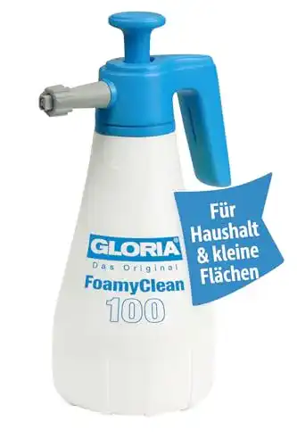 Schaumsprüher GLORIA Drucksprüher FoamyClean 100, Schaumsprüher