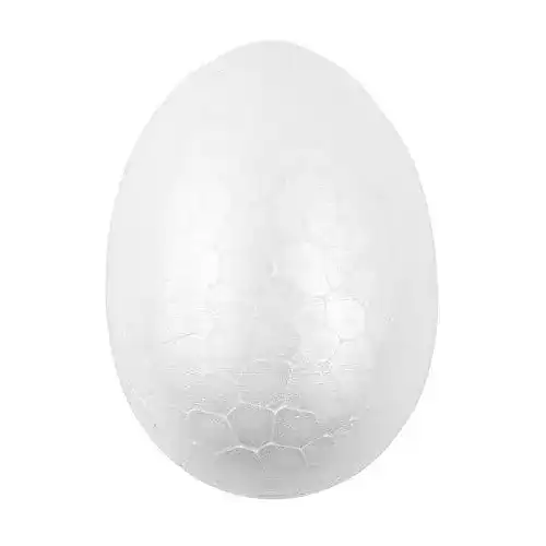 Styroporei Ideen mit Herz, 6cm hoch, Ø 4cm, 50 Stück