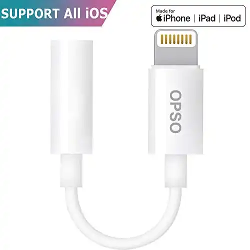 Lightning-Klinke-Adapter OPSO iPhone Kopfhörer Adapter
