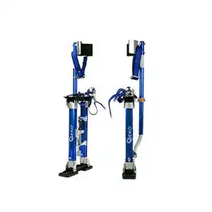 Arbeitsstelzen KG G02115 BLAU Aluminiumstelzen 45-76 cm