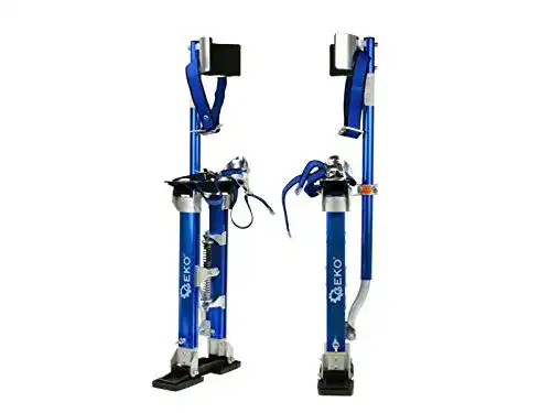 Arbeitsstelzen KG G02115 BLAU Aluminiumstelzen 45-76 cm