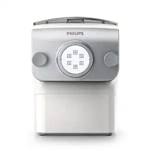 Nudelmaschine Philips HR2375/05, 600 g, 4 Nudelsorten, grau