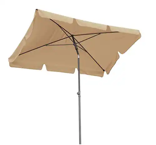Sonnenschirm rechteckig QUICK STAR Sonnenschirm 200x125cm