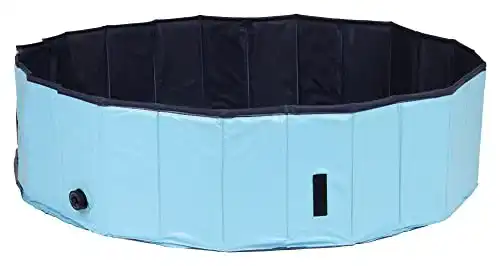 Hundepool TRIXIE 39482 , ø 120 × 30 cm, hellblau/blau